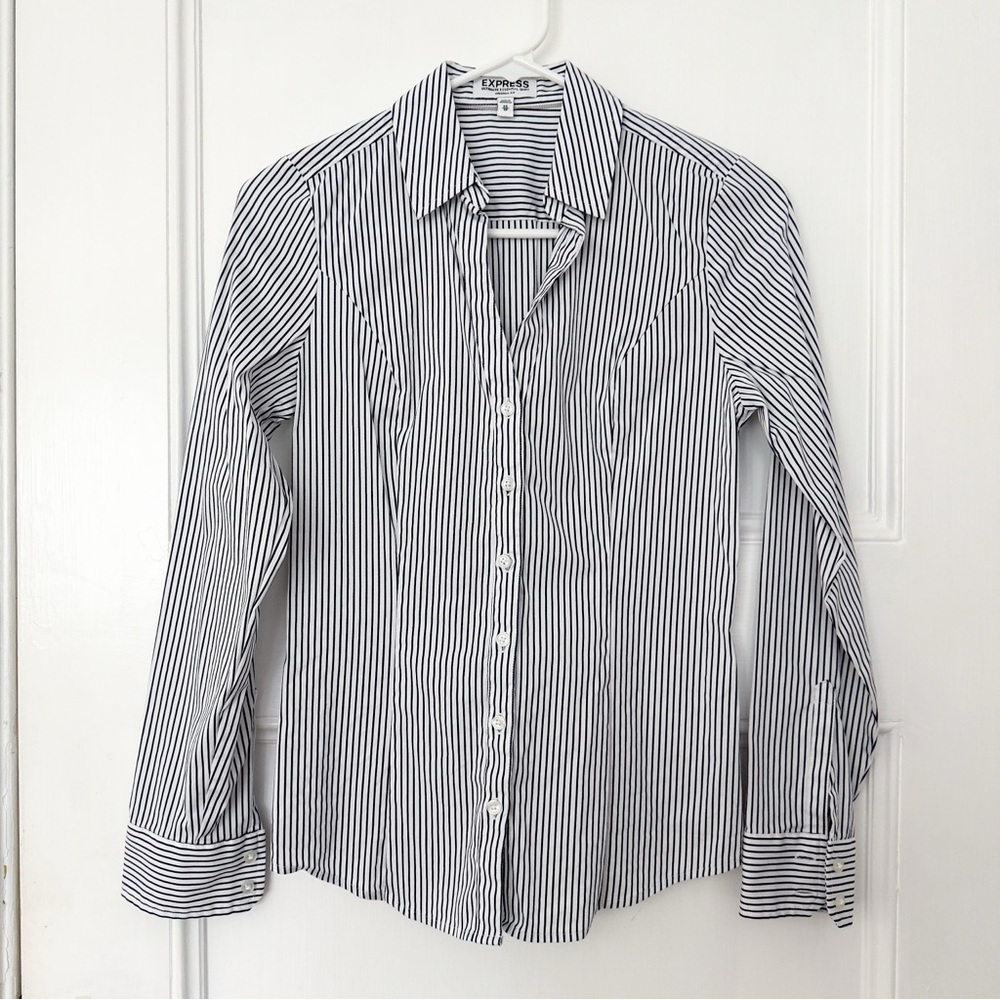 Express Ultimate Essential Button Down Shirt - image 1